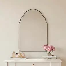 Espelho Orgânico De Parede Sala Lavabo 60x80cm - Mod. Marrocos