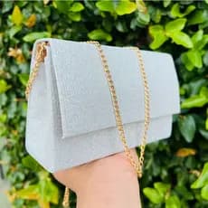 bolsa de festa/ bolsa luxo /  bolsinha De Mão Com Glitter Com Alça Corrente, Feminina Para Casamento, Balada, Formatura