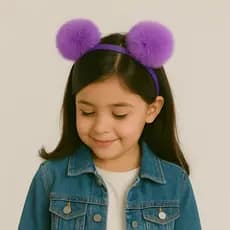 Tiara pompom infantil maria clara /tiara pompom grande  POLIANA/tiara pompom pelúcia