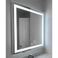 Espelho 3 Cores LED Maquiagem Banheiro 60Cm Luxo Fácil Instalação Banheiro Penteadeira Casa Beleza