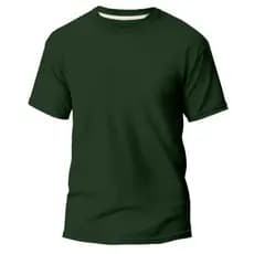 Camiseta Masculina 100% Algodão Lisa Premium Gola Redonda Casual Básica Confortável P ao GG