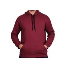Moletom  Casaco  Blusa Canguru Unissex Com Bolso Capuz Adulto Masculino Algodão Lisa Promoção