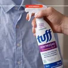 Spray Tuff Desamassa Roupas 350ml – Remove Amassados sem Ferro, Prático para Viagem | Cores Aleatórias