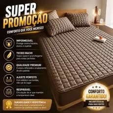 Capa de Colchão Impermeavel Protetor Matelado Ultrassonico Com Elastico ( PROMOÇÃO )