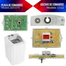 Placa Colormaq Lca12 43500 Versão 2 Lavadora 12kg + Adesivo