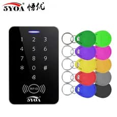Sistema De Controle De Acesso RFID Máquina De Intercomunicação De Porta Eletrônica Abridor De Portas De Garagem Inteligente Digital Elétrico
