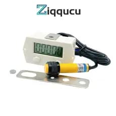 Ziqqqucu Contador Eletrônico De Display Digital De Proximidade Industrial De Sensor Magnético De Punção Automático De Indução