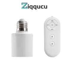 ZIQQUCU AC110-240V Suporte Da Lâmpada De Controle Remoto Inteligente Atraso Conversão Assento Interruptor Controlador E2