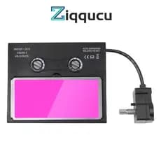 ZIQQUCU Máscara De Soldagem Com Escurecimento Automático Lente De Óculos De 110 * 90 Mm Para Vida Doméstica