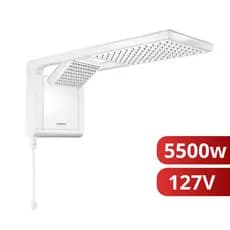 Chuveiro Elétrico Ducha Acqua Duo Ultra Branco 127V 5500w Lorenzetti