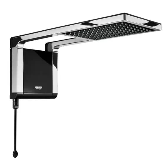 Chuveiro Elétrico Acqua Storm Preto Cromado 220v 6800w Lorenzetti