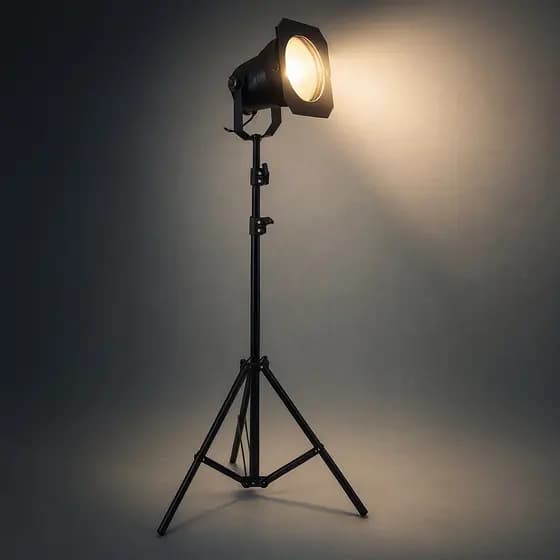 Luminaria piso Tripé Studio Fotografia Iluminação Abajur 2,20 Mt de chão