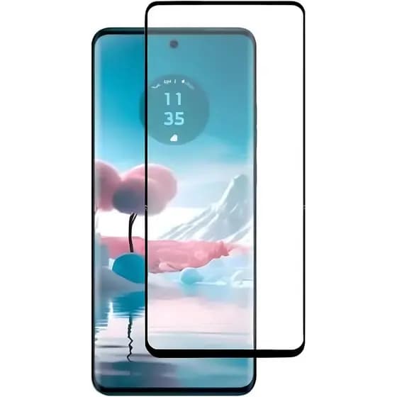 Película de Vidro Temperado 3D Para Moto Edge 40 Neo Tela De 6,55 Polegadas - Tech Otoni
