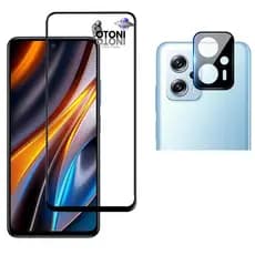 Película Vidro 3D Tela + Pelicula De Câmera Poco X4 Gt
