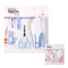 Kit Higiene Cuidados Bebê Completo 6 Peças Essenciais Prático Sortido