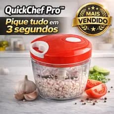 Mini Processador Manual Alimentos Utensilio Cozinha Compacto Pratico Pilha