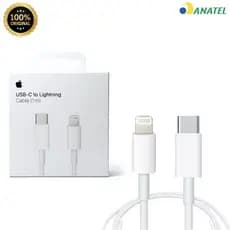 Cabo para IPhone Lightning ou Tipo-C-C 60W - Lacrado - Original Apple Tipo-C 1 Metro ID-Apple USB-C