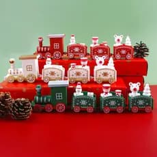 Trem De Natal Forma Bolo Cozimento Decoração Presentes Festa De Aniversário Das Crianças Sobremesa Acessórios De Mesa