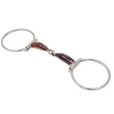 Freio Bridão D Inox Com Bocal Grosso de 20MM Para Adestramento de Cavalos Muares Mulas Oferta