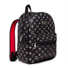 Bolsa Mochila De Ombro Feminina Escolar Faculdade Reforçada Media Unissex Sintetico