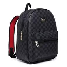 Bolsa Mochila De Ombro Preta Feminina Escolar Faculdade Reforçada Media Sintetico Unissex Promoção