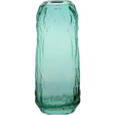 Vaso Decorativo Enfeite Casa Home&Co 28x12x12cm Vidro Verde