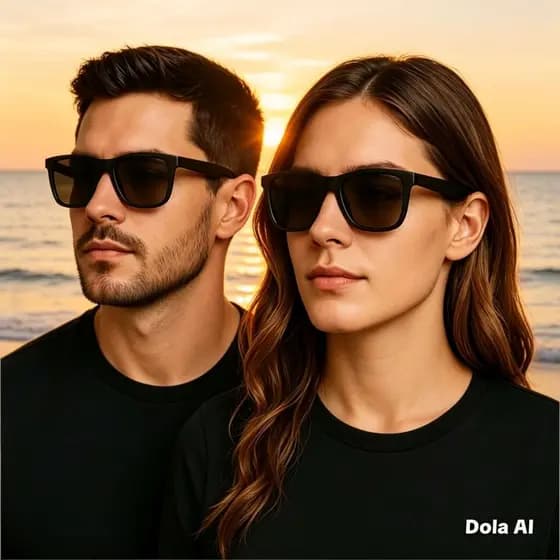 Óculos de Sol Estilo Justin UV400 Unissex Óculos de moda para proteção solar no verão.