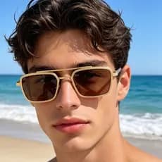 Óculos de sol  Unissex da moda para Esportes Outdor, Acessórios de Praia, Óculos para Férias na Praia, Outdoor, Viagem