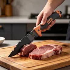 conjunto de Facas para Churrasco com Bainha Protetora