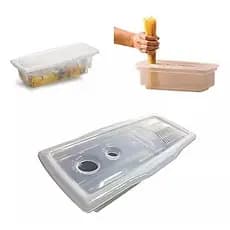Pote P/preparar Massa/macarrão Direto No Microondas Plástico