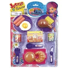Cartela Lunch Time Jessie Collection- Play Kitchen- Pica Pau