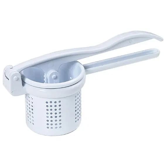 Espremedor Batata Em Alumínio Fundido branco Para Cozinha