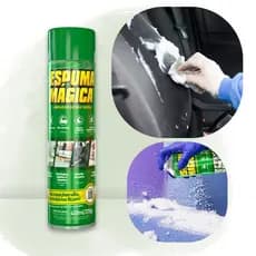 Espuma Mágica Limpeza Sem Esforço Estofados Tecidos e Carros Proauto 400ml