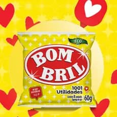 Esponja de Lã de Aço Bombril – 1001 Utilidades, Limpeza Prática e Brilho para Utensílios