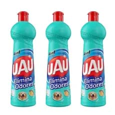 Kit 3 Limpador Multiuso UAU Neutraliza Odores 500ml – Limpeza Perfumada, Elimina Maus Odores