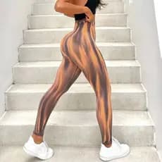 Novo estilo Aurora leggings feminino/ao ar livre sem costura calças de Yoga/cintura alta pêssego Hip Lift esportes leggi