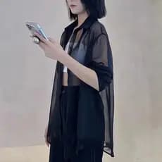 Blusa de proteção solar para mulheres com mangas compridas, transpirável e resistente aos raios UV