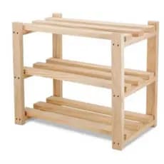 Sapateira multifuncional pinus tamanho 60x50cm