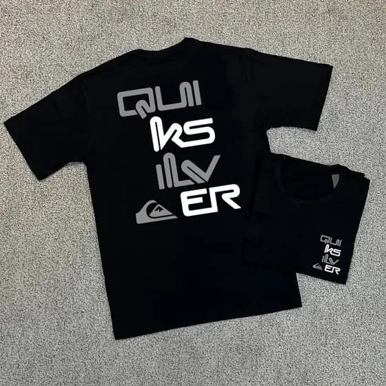 Camiseta Unissex Quik Escada Lançamento100% Algodão Infantil ao Plus size