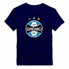 Camisa Gremio Unissex Camiseta Estampada Torcida do Gremio Time do Coração