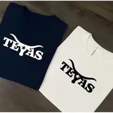 KIT 2 Camisetas Adulto, Plus Size E Infantil Masculina Texas Country Boi 100%Algodão Camisa Agro Pecuária Expo Barretos