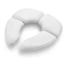 Assento Redutor Infantil Acolchoado Branco