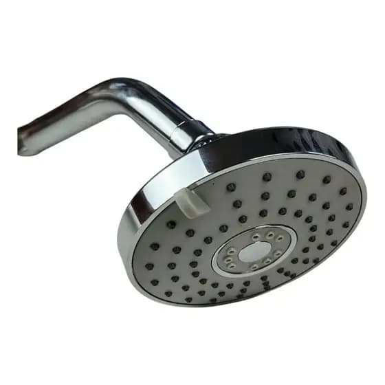 Ducha Chuveiro Cromada Articulada 2 Jatos para Aquecedor Solar e Gás