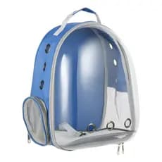 Mochila Pet Cápsula Transparente Visão Panorâmica para Cães e Gatos