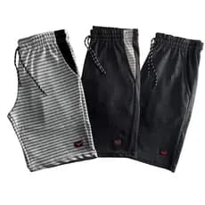 Kit 3 Bermudas de Moletom Academia Treino Atacado Masculino Plus Size do P ao G3