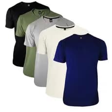 Kit 5 Camisetas Masculinas Basica Gola Redonda Algodão Masculina Lisas Oferta Verão