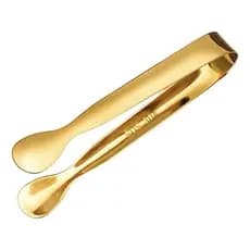 Pegador De Gelo Elegante Dourado P/ Festas Decoração Luxo