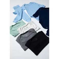 Conjunto Canelado Roupa de Bebê Menino Body + Mijão Pagão Ribana Macia Confortável Tamanho RN ao GG