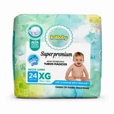 Fralda Descartavel Isa Baby - Fraldas Super Premium P, M, G, XG, XXG