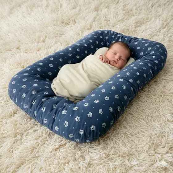 Ninho Redutor de Berço Casulinho Sensorial Ergonômico Bebê